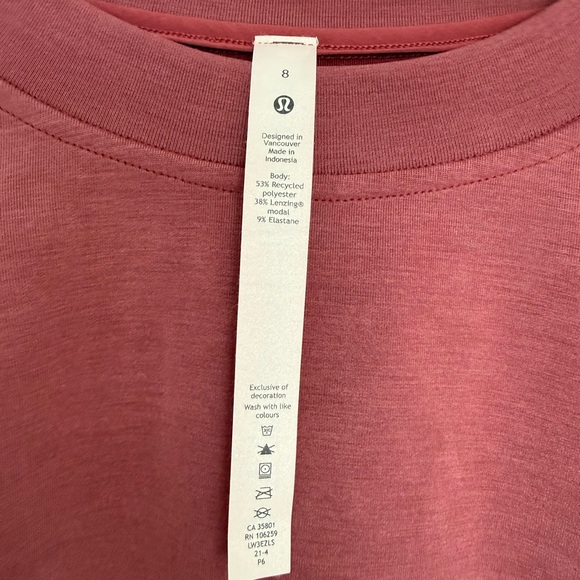 Lululemon Perfectly Oversized Cropped Crew *Softstreme - Picture 4 of 5